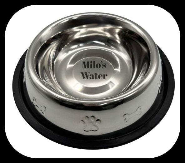 Anti Skid Pet Bowl - Personalised