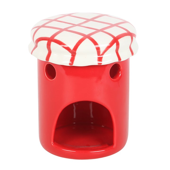 Cherry Jam Jar Oil Burner and Wax Warmer ideal gift these are so cute