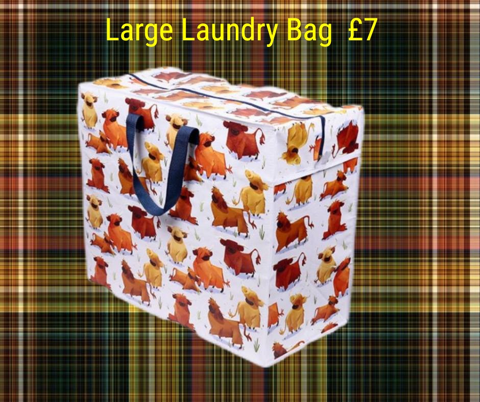 Large Laundry Bag - Hairy Coos