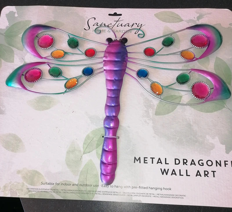 Deluxe Wall Plaque - Dragonfly