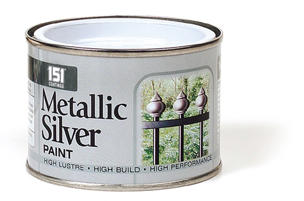 Metallic Silver Paint