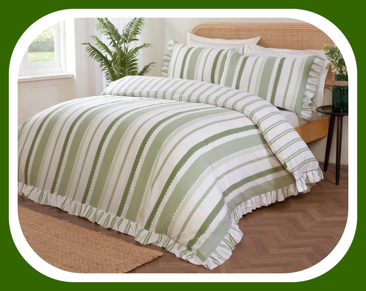 Single Size Maya Frilly Pink - Duvet cover  set 50 % Cotton, 50 % Polyester.