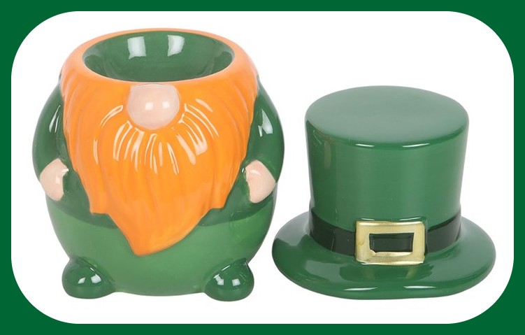 Lucky Leprechaun Gonk Oil Burner best with oil. Boxed Brand new Ideal gift