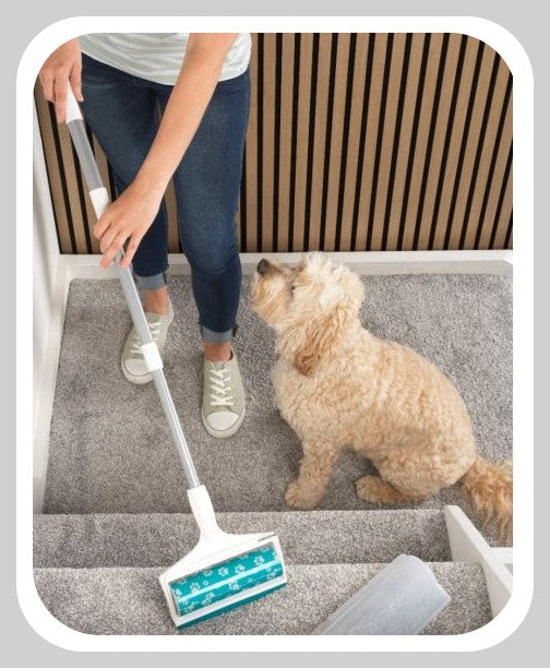 Anti-bac Pet Telescopic Gel Lint Roller