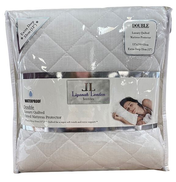 Waterproof luxury Fitted Mattress Protectors Super King extra deep 13"