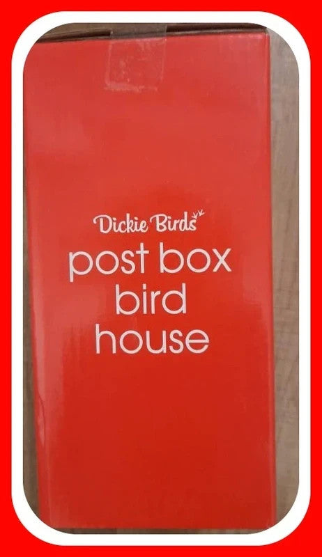 Post Box Bird House boxed brand new Ideal gift
