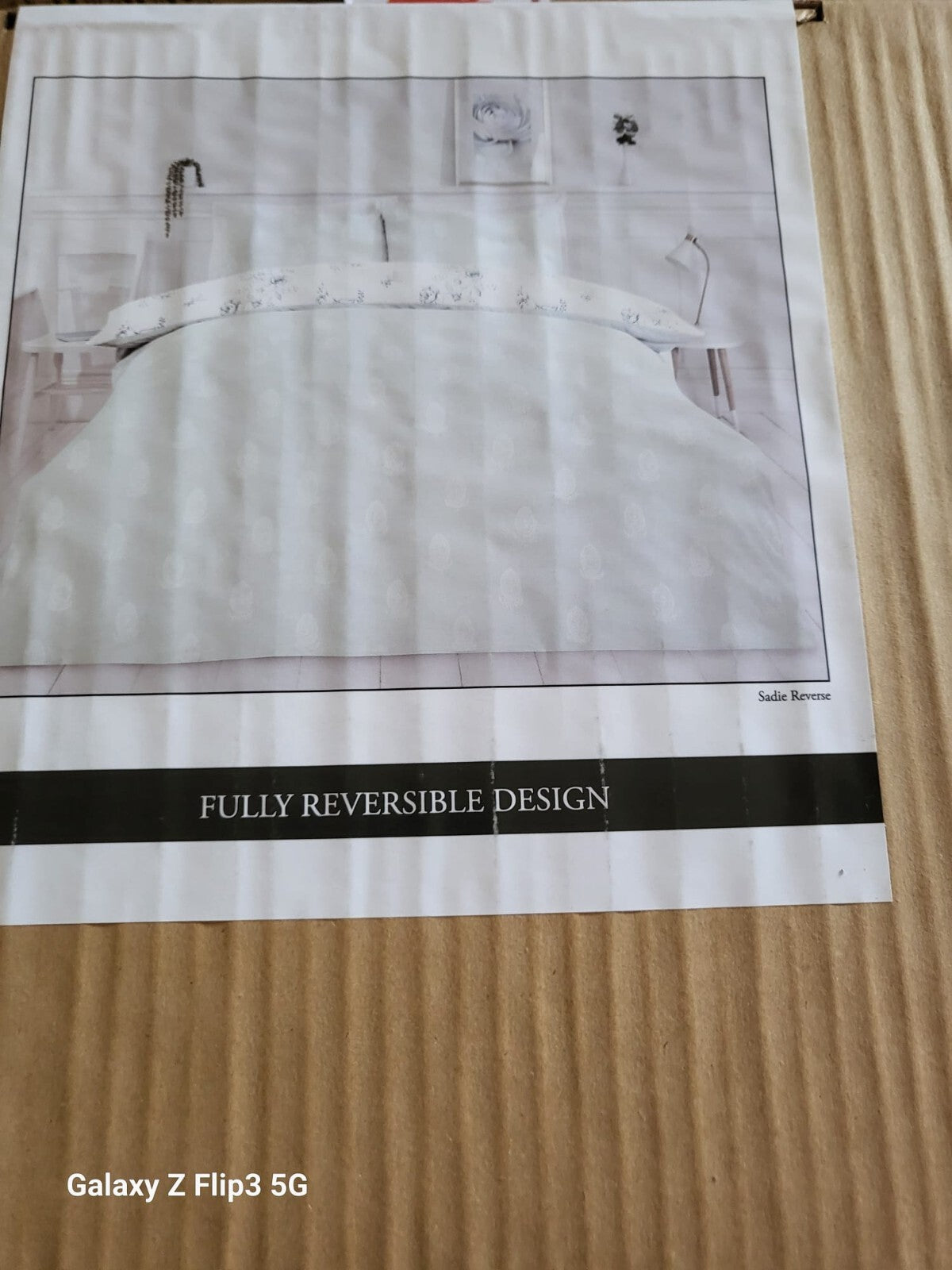 SuperKing size Sadie - Duvet set using sustainably sourced BCI cotton