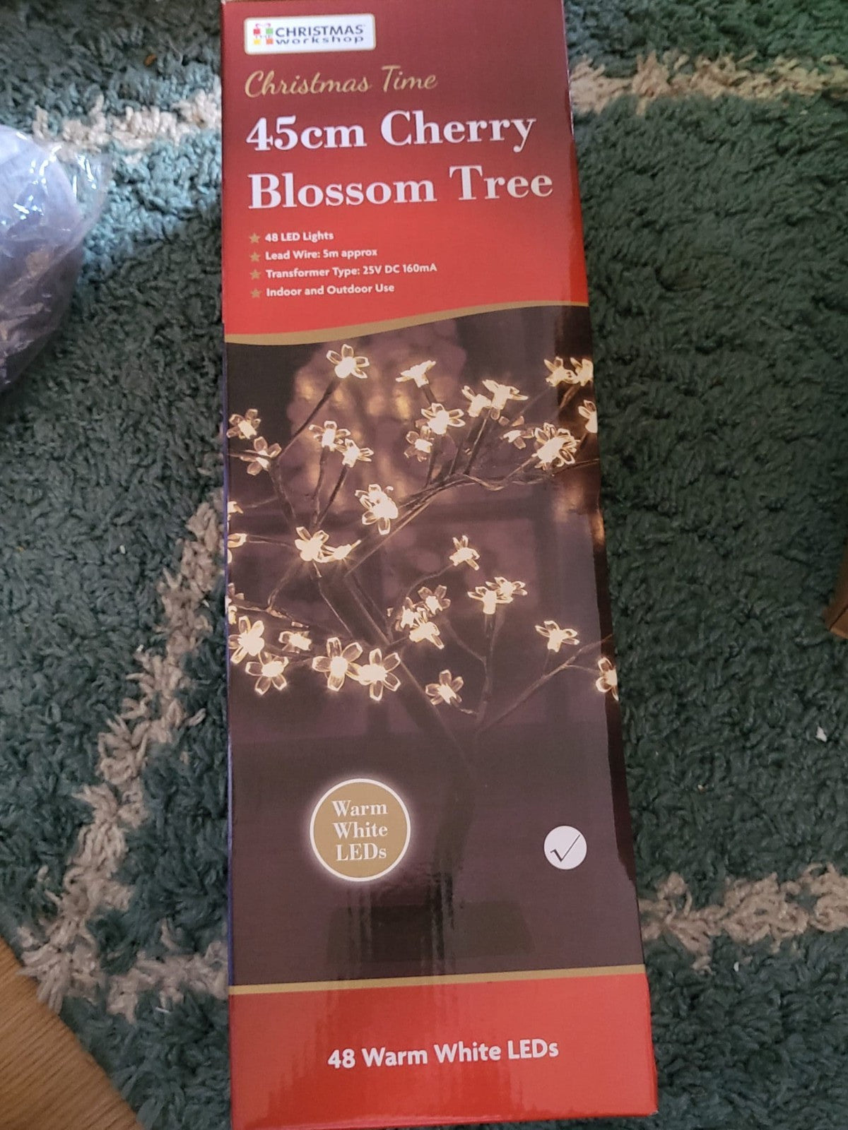 48 LED Blossom Tree - Warm White brand new sale