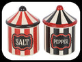 Circus Tent Salt and Pepper Shakers Brand new Boxed. Ideal gift