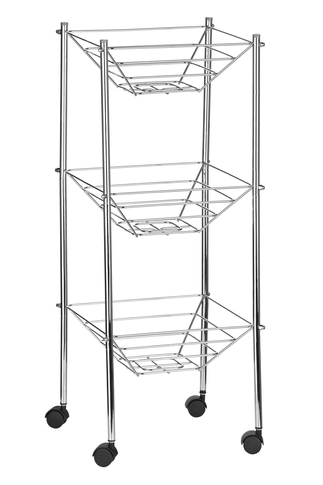 3 Tier Kitchen Storage Cart with Wheels